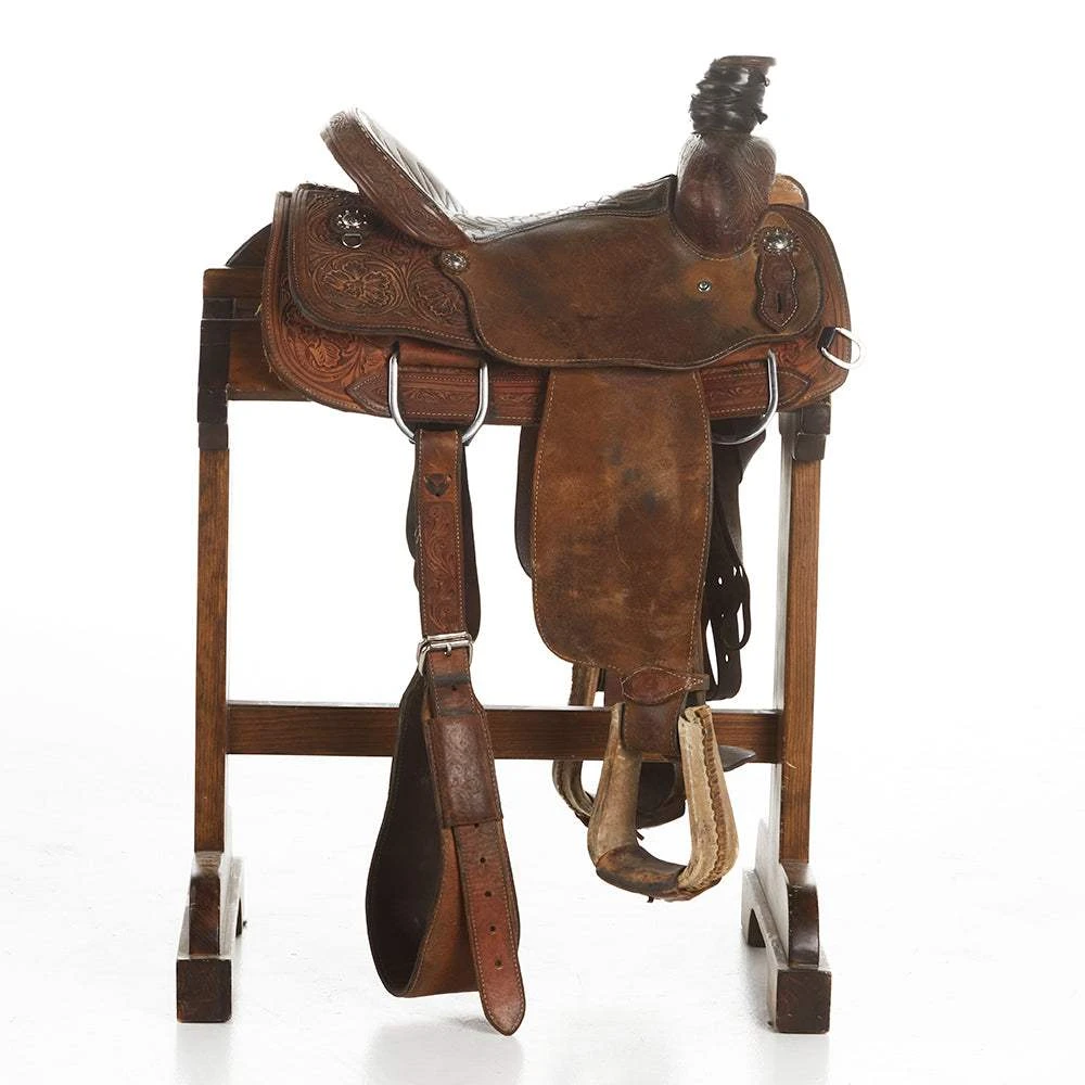 NRS Used 14.5in Tod Slone Team Roper 2 NRS Used 14.5in Tod Slone Team Roper - Image 2