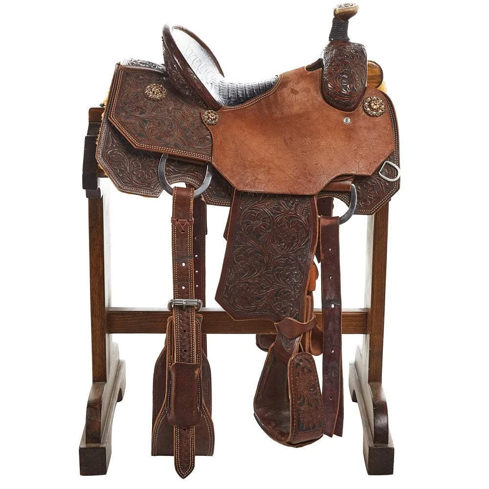 NRS Used 14in 4Given Saddlery Team Roper 2 NRS Used 14in 4Given Saddlery Team Roper - Image 2