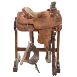 NRS Used 14.5in Courts Saddlery Team Roper -Nrs 01 904TR 2