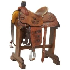 NRS Used 15in Cowboy Classic Trophy Team Roper