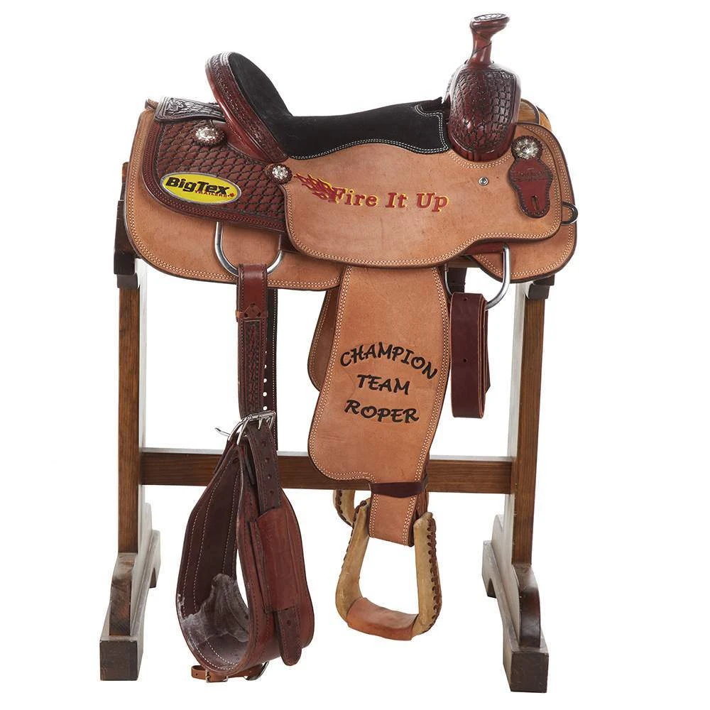 NRS Used 14.5in Scott Thomas Trophy Team Roper 2 NRS Used 14.5in Scott Thomas Trophy Team Roper - Image 2