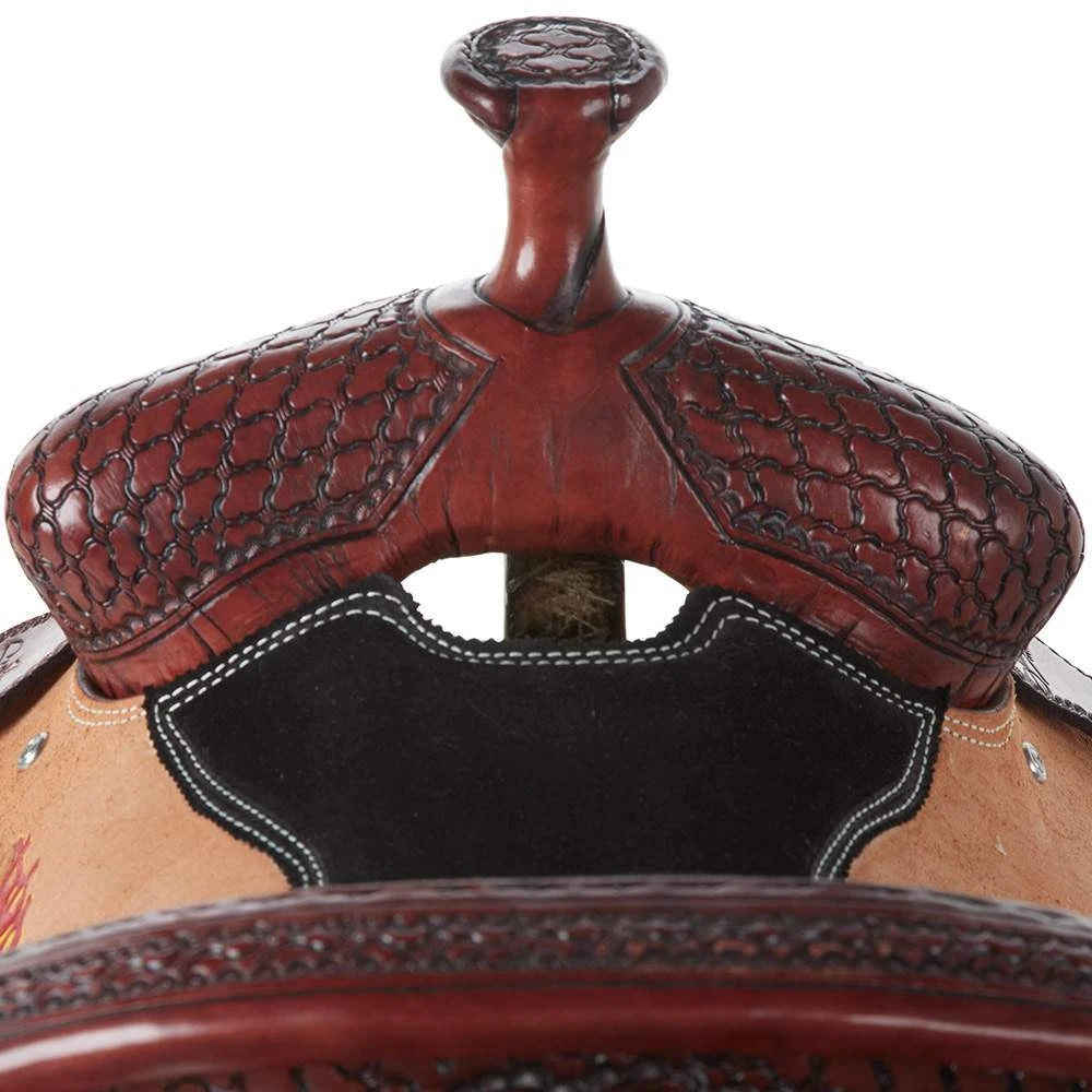 NRS Used 14.5in Scott Thomas Trophy Team Roper 3 NRS Used 14.5in Scott Thomas Trophy Team Roper - Image 3