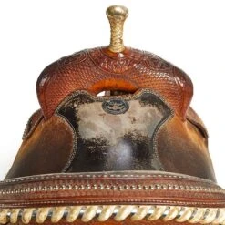 NRS Used 14.5in. Teskey`s Barrel Saddle 5 NRS Used 14.5in. Teskey`s Barrel Saddle -Nrs 02 256BR 2