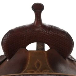 NRS Used 14in Allen Ranch Barrel Saddle -Nrs 02 295BR 2