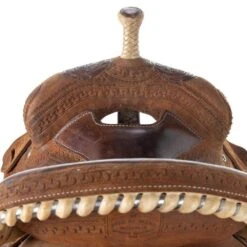 NRS Used 14 Inch Star Of Texas Barrel Saddle 7 NRS Used 14 Inch Star Of Texas Barrel Saddle -Nrs 02 316BR 3