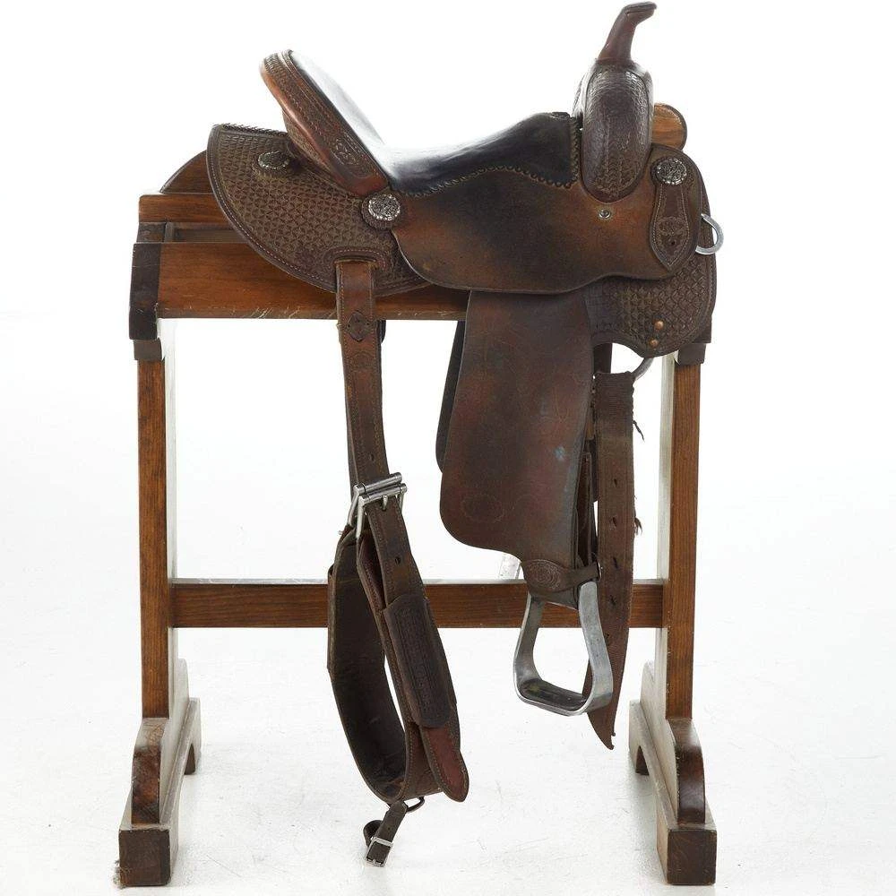 NRS Used 14in Pro Series Barrel Saddle 2 NRS Used 14in Pro Series Barrel Saddle - Image 2