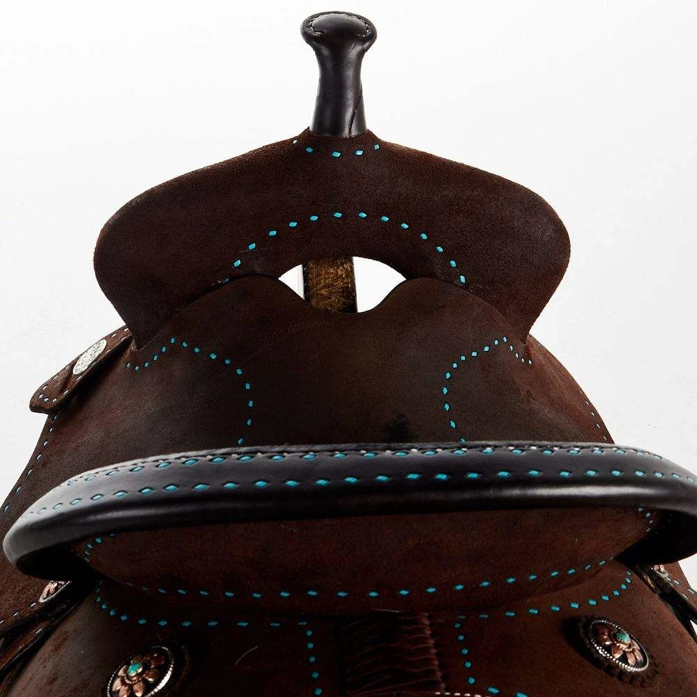 NRS Used 13.5in Martin Stingray Barrel Saddle 3 NRS Used 13.5in Martin Stingray Barrel Saddle - Image 3