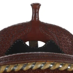 NRS Used 13.5in Martin Crown C Barrel Saddle -Nrs 02 428BR 2