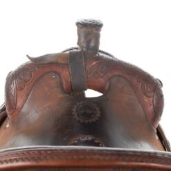 NRS Used 16in Jeff Smith Cowboy Saddle Ranch Roper -Nrs 03 238RR 3