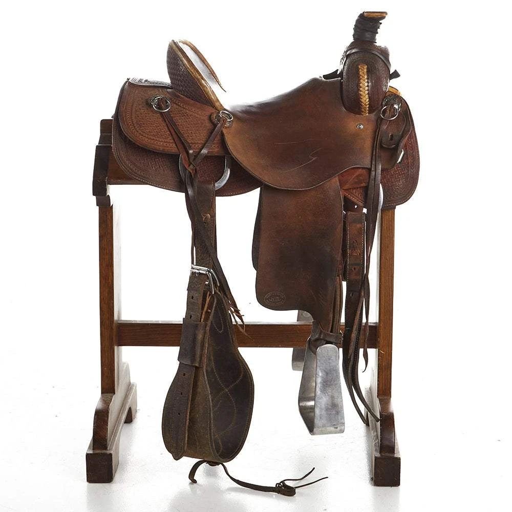 NRS Used 15.5in HR Saddlery Ranch Roper 2 NRS Used 15.5in HR Saddlery Ranch Roper - Image 2