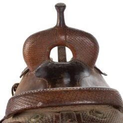 NRS Used 17' Cajun Saddlery Cutting Saddle 5 NRS Used 17' Cajun Saddlery Cutting Saddle -Nrs 04 112C 2