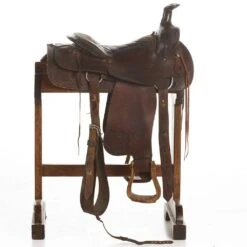 NRS Used 15in Action Company Pleasure Saddle -Nrs 05 055P 1