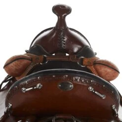 NRS Used 17in Double Creek Henry Miller Trail Saddle -Nrs 05 078T 2