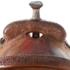 NRS Used 14.5in Flying J Saddlery Calf Roper 5 NRS Used 14.5in Flying J Saddlery Calf Roper -Nrs 08 049CR 3