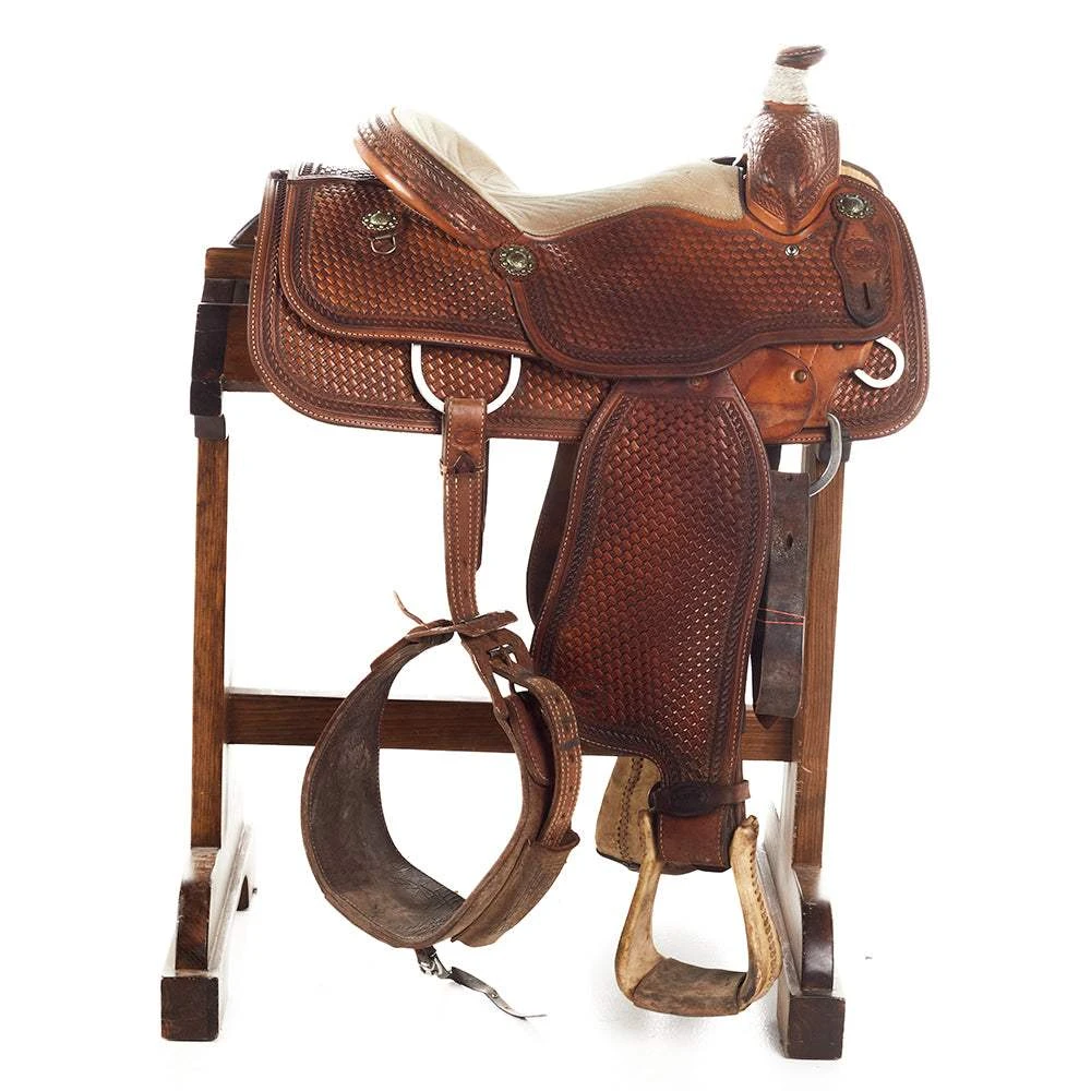 NRS Used 15in Coats Calf Roper 2 NRS Used 15in Coats Calf Roper - Image 2