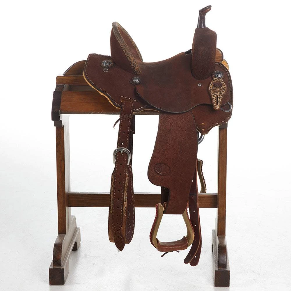 NRS Used 12.5in Competitor Series Youth Barrel Saddle 2 NRS Used 12.5in Competitor Series Youth Barrel Saddle - Image 2