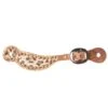 NRS Youth Cheetah Spur Straps With Dots - 6-1/2in
