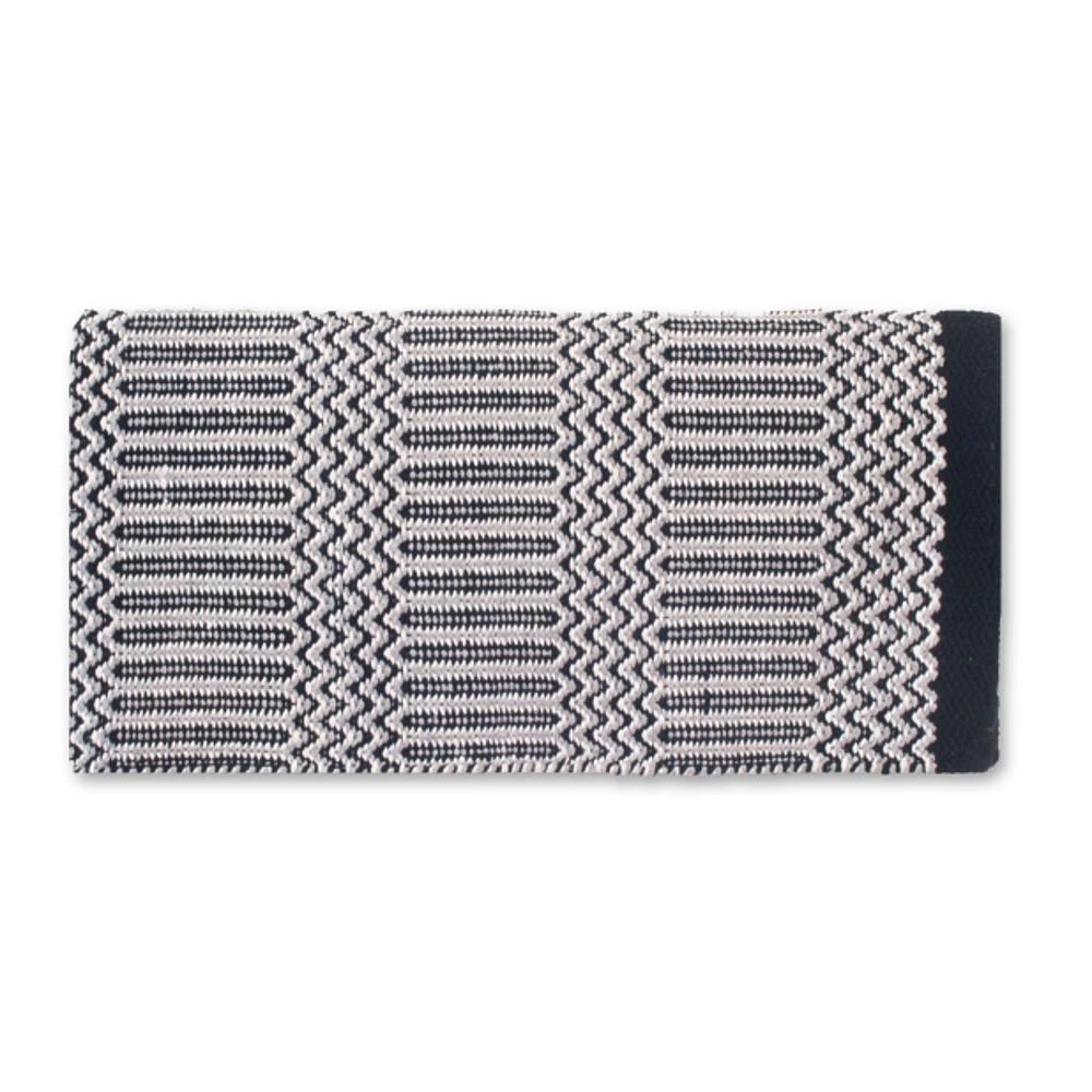 NRS Kiowa Black And Grey Saddle Blanket 1 NRS Kiowa Black And Grey Saddle Blanket