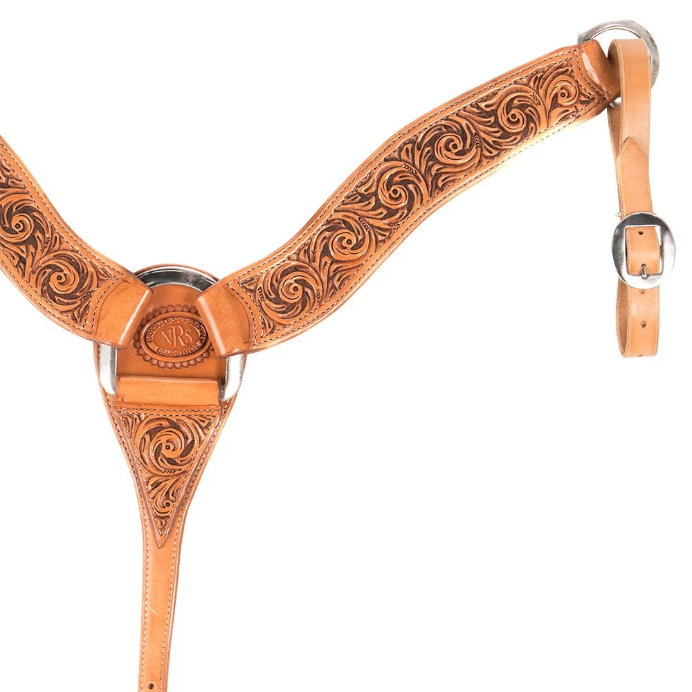 Nrs Competitors Natural Black Antique Cali Rose Breast Collar 1 Nrs Competitors Natural Black Antique Cali Rose Breast Collar