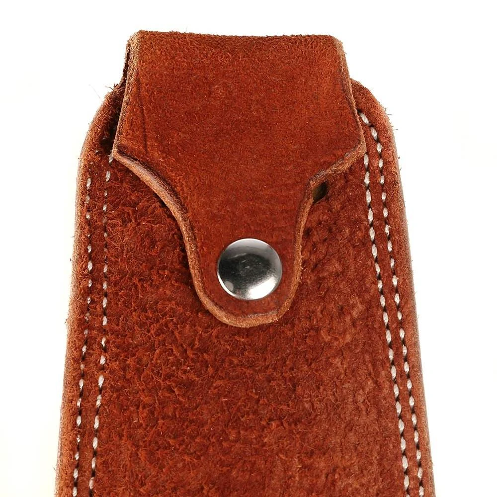 Chestnut Overshoe Roughout Covered Stirrups 2 Chestnut Overshoe Roughout Covered Stirrups - Image 2