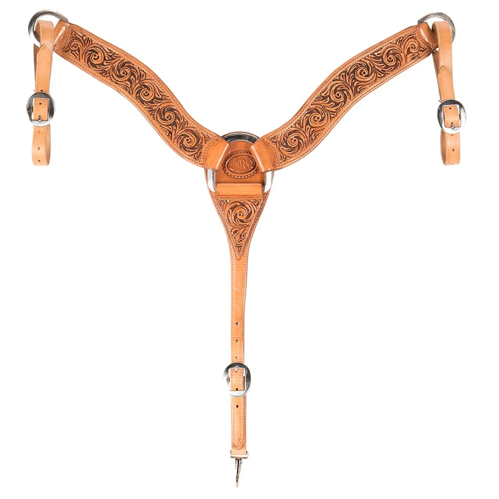 Nrs Competitors Natural Black Antique Cali Rose Breast Collar 2 Nrs Competitors Natural Black Antique Cali Rose Breast Collar - Image 2