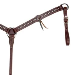 NRS Oiled Large Dot And Concho Breast Collar