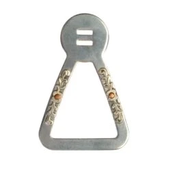 NRS Floral Triangle Latigo Keeper