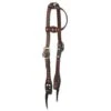 NRS Two Tone Diamond Slip Ear Headstall