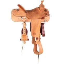 Nrs Competitors NRS Competitor's Series Natural Full Rough Out Team Roper Saddle -Nrs 1411853 21