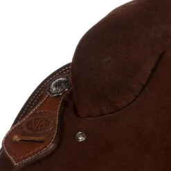 NRS Competitor Series Youth Chocolate Roughout W/ Inlaid Grey Bullhide -Nrs 1412008Y 3