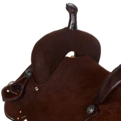 Nrs Competitors Chocolate Roughout Barrel Saddle -Nrs 1412113 3