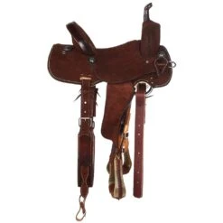 Nrs Competitors Chocolate Roughout Barrel Saddle -Nrs 1412113 4