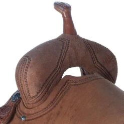 Nrs Competitors Roughout Barrel Saddle With Double Shell/Rope Border -Nrs 1412169 4