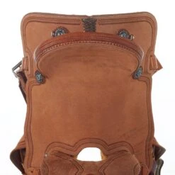 Nrs Competitors Roughout Barrel Saddle With Double Shell/Rope Border -Nrs 1412169 5