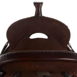 Nrs Competitors Chocolate Roughout Strip Down Ranch Cutter Saddle -Nrs 1412179 03