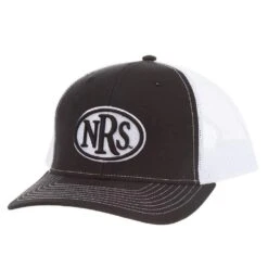 NRS Embroidery Black And White Cap