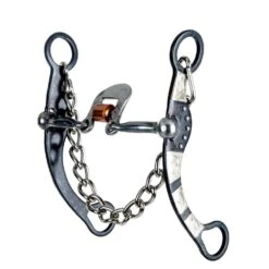 NRS Thumb Port Bit With Copper Cricket