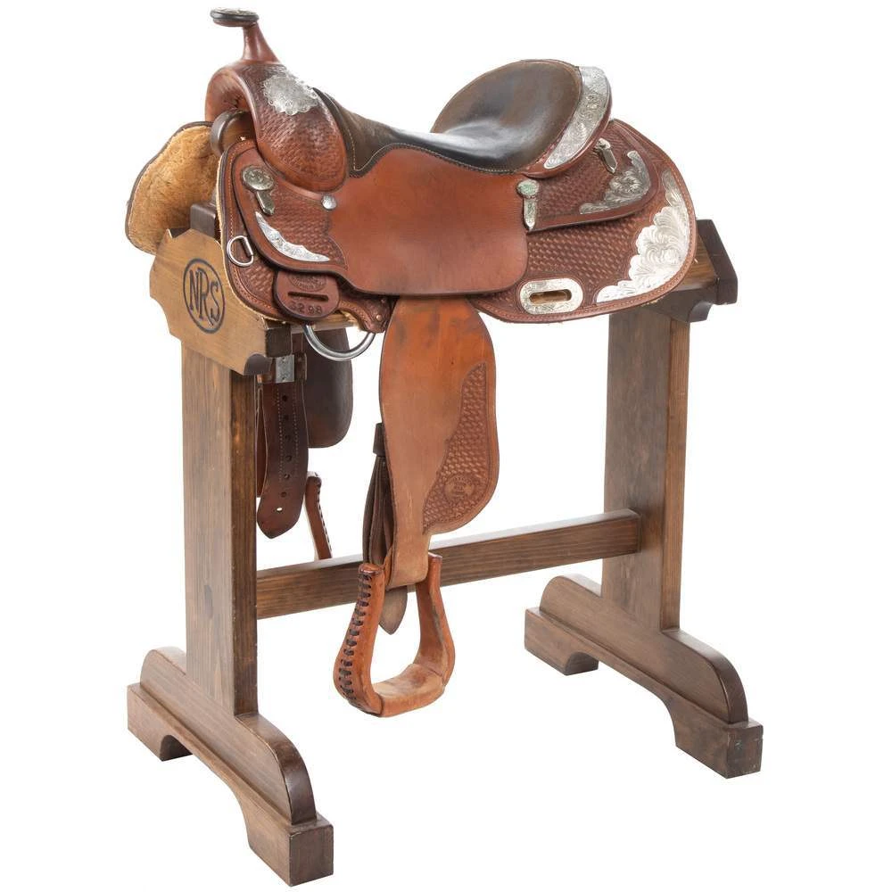 NRS Used 14.5in Billy Cook Show Saddle 1 NRS Used 14.5in Billy Cook Show Saddle