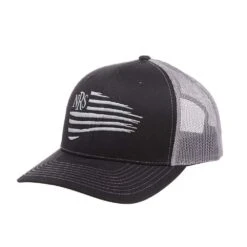 NRS Ranch Flag Black And Charcoal Cap