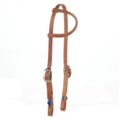 NRS Quick Change Slide Ear Headstall Natural