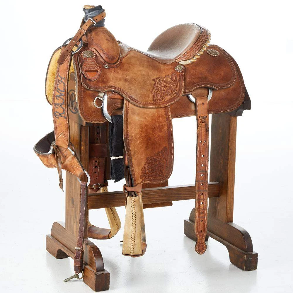 NRS Used 14.5in Allen Ranch Team Roper 1 NRS Used 14.5in Allen Ranch Team Roper