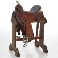 NRS Used 15in Honey Creek Saddlery Barrel Saddle