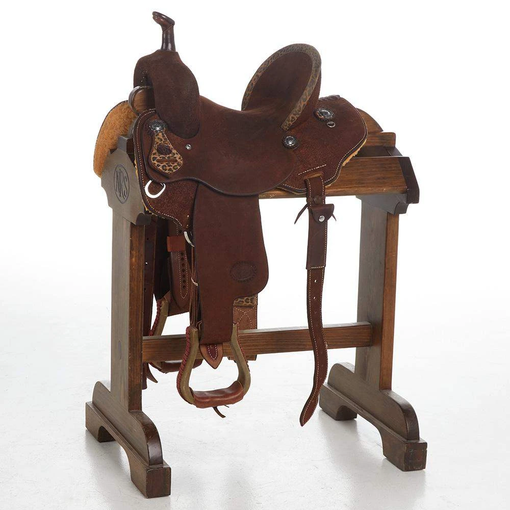 NRS Used 12.5in Competitor Series Youth Barrel Saddle 1 NRS Used 12.5in Competitor Series Youth Barrel Saddle