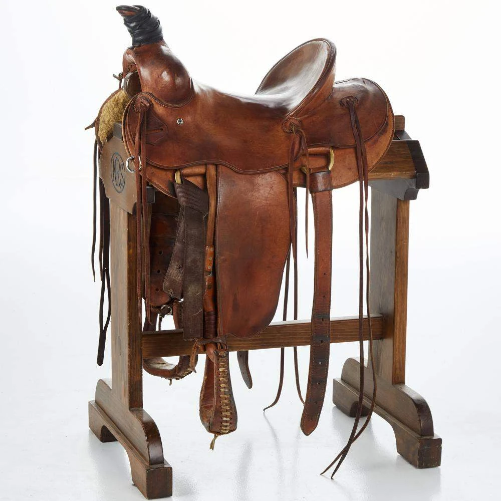 NRS Used 14.5in Lazy SB Saddlery Ranch Saddle 1 NRS Used 14.5in Lazy SB Saddlery Ranch Saddle