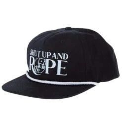 NRS Black And White Dice Shut Up And Rope Cap