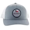 NRS Mens Heather Grey White And Logo Cap