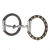 NRS Twisted Wire Engraved D Ring Snaffle Bit