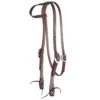 Nrs Tack Oiled 5/8 Inch Single Ear Headstall With Throat Latch