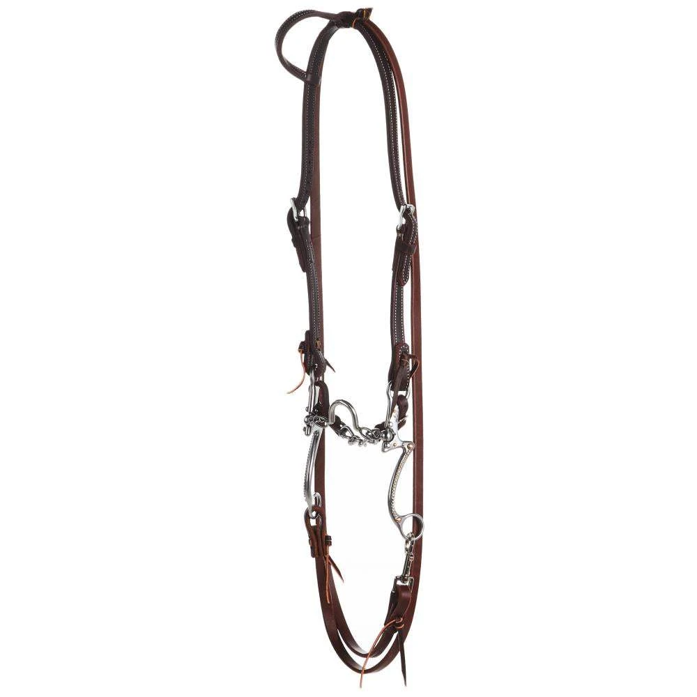 Nrs Tack Horse Bridle Set With Ported Chain 7 Shank Bit 1 Nrs Tack Horse Bridle Set With Ported Chain 7 Shank Bit
