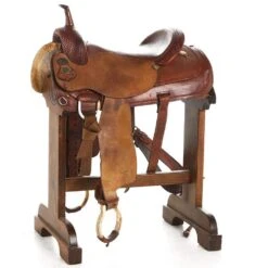 NRS Used 17in Circle Y Cutting Saddle